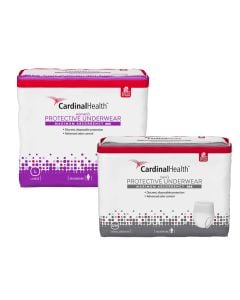 Cardinal Health Protective Underwear, Gender-Specific Fit and Packaging