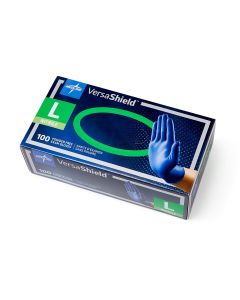 VersaShield Powder-Free Nitrile Exam Gloves, Size S - XL