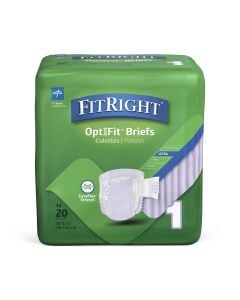 Medline FitRight OptiFit Briefs