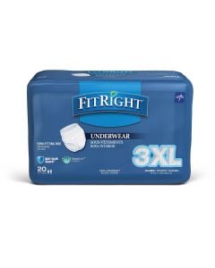 Medline FitRight 3XL Adult Incontinence Underwear