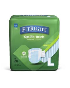 FitRight OptiFit Briefs, Extra Absorbency