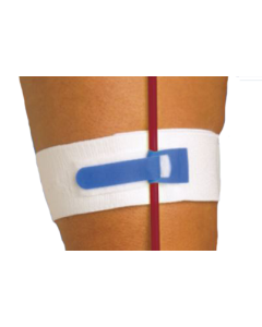 Foley-Tie Velcro Catheter Holder