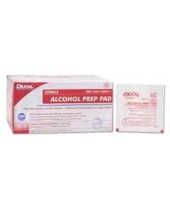 Dukal Sterile Alcohol Prep Pads, 2-Ply