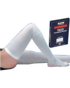 TED Hose Thigh High Closed Toe Anti-Embolism Compression Stockings