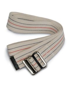 Medline Cotton Gait Belt MDT828203 Red, White & Blue Stripes