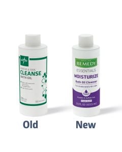 Medline Remedy Essentials Bath Oil Cleanser - Moisturizer
