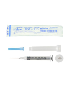 3 mL Syringes with Needle by Monoject