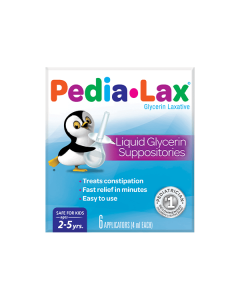 Pedia-Lax Liquid Suppository packaging