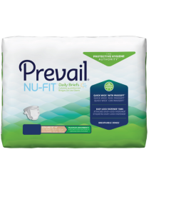 Prevail Nu-Fit Daily Briefs for Heavy Absorbency  First Quality