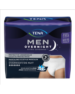 TENA MEN Overnight Extra Coverage Protective Underwear - S/M & L/XL