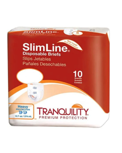 Tranquility SlimLine Original Disposable Briefs - Heavy Absorbency