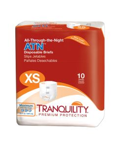 Tranquility ATN Disposable Briefs, X-Small Size
