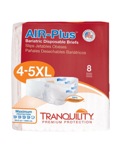 Tranquility Air-Plus Bariatric Disposable Briefs
