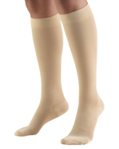 TRUFORM Classic Medical 20-30 mmHg Knee High Support Stockings, CLOSED TOE  