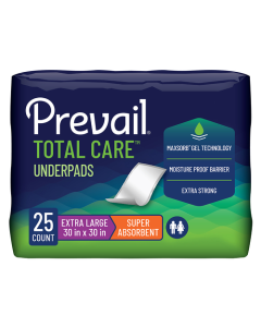 Prevail Total Care Underpads, Extra large 