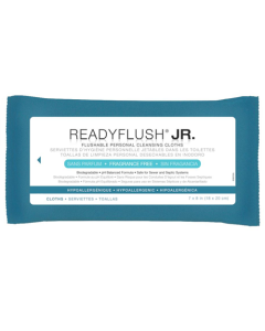 ReadyFlush Jr Personal Cleansing Flushable Cloths - Fragrance Free