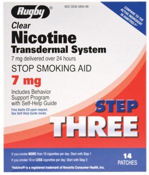 patches to stop smoking cigarettes Stop Smoking Aid Sunmark 7 mg Strength Transdermal Patch