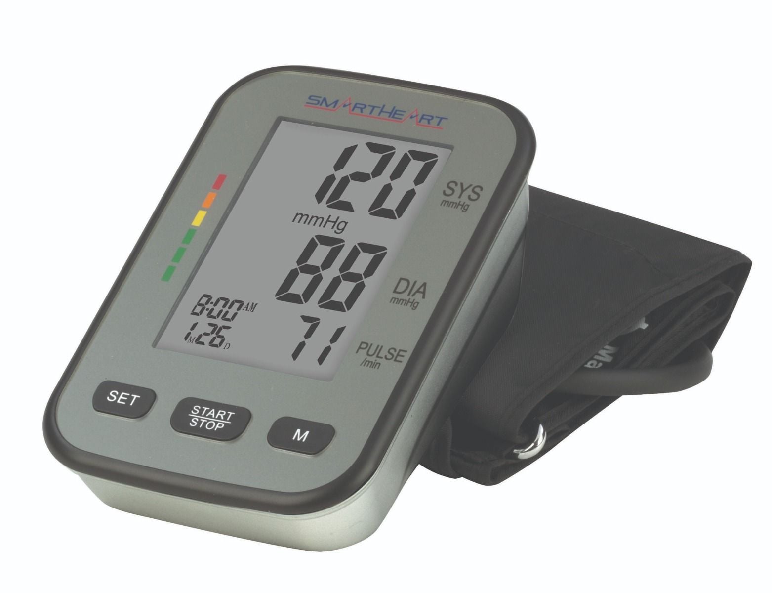 Veridian 01-521 SmartHeart Wide-Range Arm Cuff Talking Blood Pressure Monitor