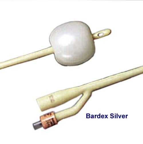 Image 2 of Bardex I.C. Silver Coated Latex Foley Catheter