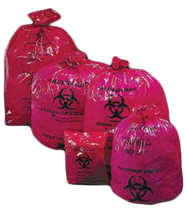 SAF-T-SEAL Infectious Waste Bag by Medi-Pak 03-4400