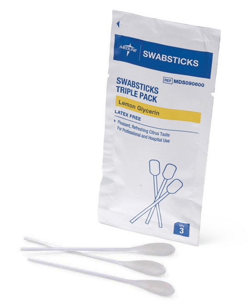 レモン　プレステージユイル Medline Lemon Glycerin Swabsticks - MDS090600H, MDS090600HH