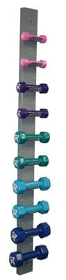 Image 2 of CanDo Vinyl-Coated Dumbbells w/ Optional Rack