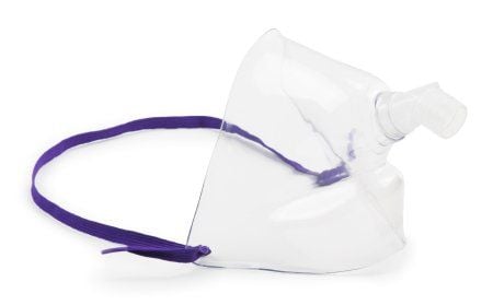 McKesson Oxygen Face Tents with Adjustable Head Straps