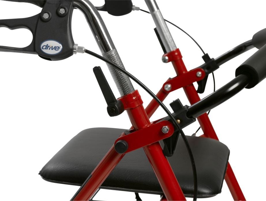 Image 10 of Drive Durable 4 Wheel Rollator with 7.5" Casters
