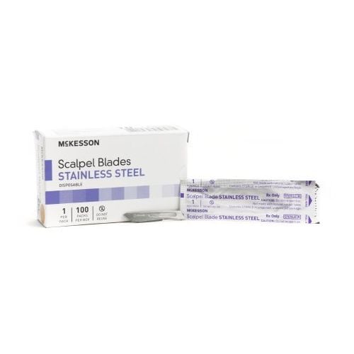 Image 1 of McKesson Steel Scalpel Blades