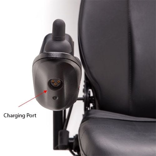 Power Wheelchair Charging Port