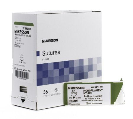 Sutures Monofilament Nylon