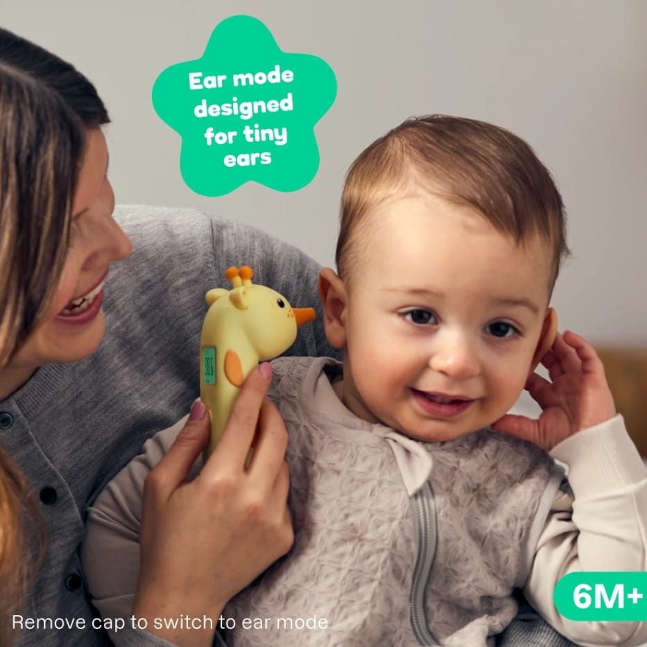 Ear Mode Designed for Tiny Ears, Remove Cap To Switch to Ear Mode | 6M+