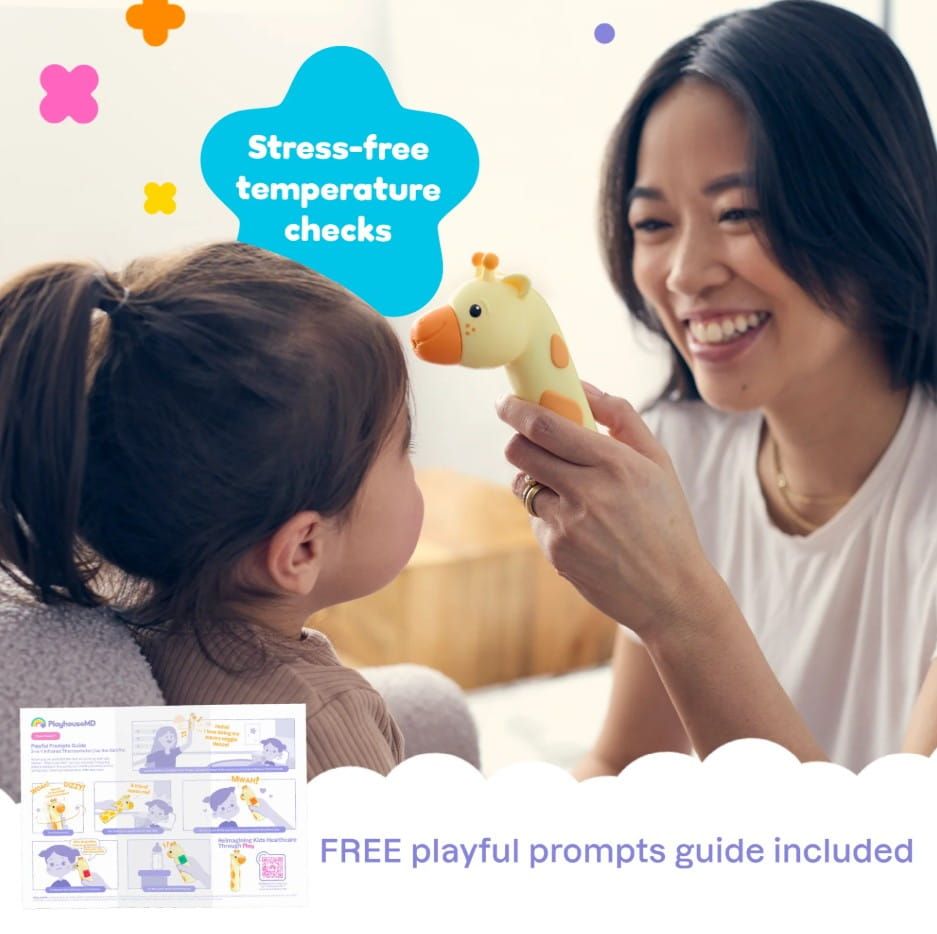Stress-Free Temperature Checks | Free Playful Prompts Guide Included.