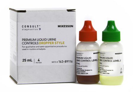 McKesson Urine Chemistry Consult Analyte/Microscopic Testing Premium Liquid