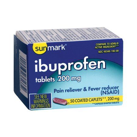 Sunmark 200 mg Ibuprofen Tablets