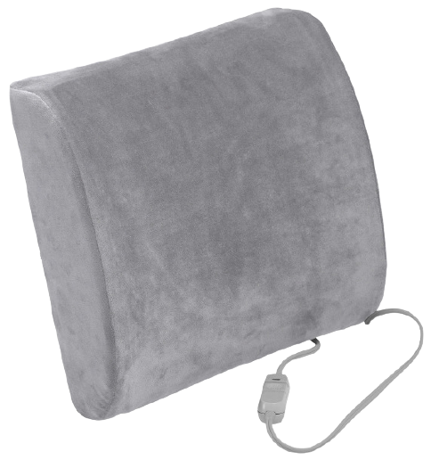 Image 1 of Comfort Touch Heated Lumbar Support Cushion