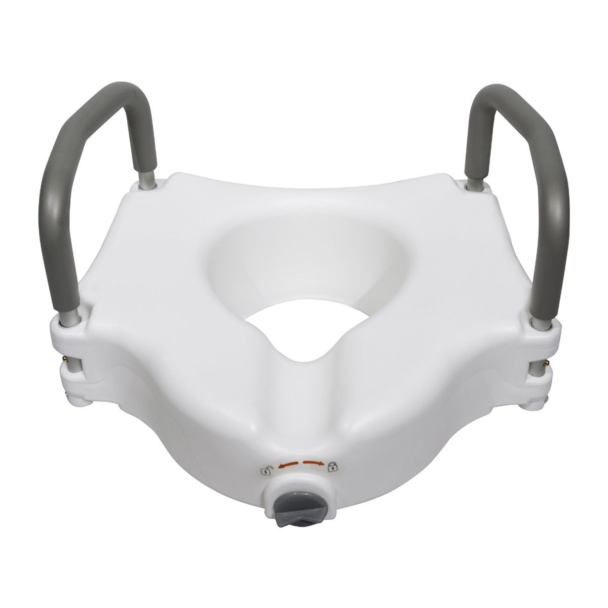 Raised Toilet Seats with Front Clasp