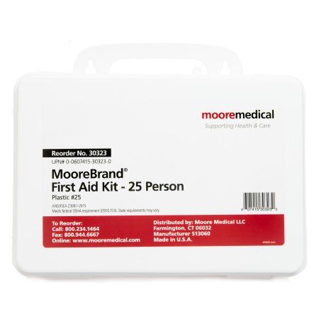 Image 1 of MooreBrand First Aid Kit 30323 - 25 Person