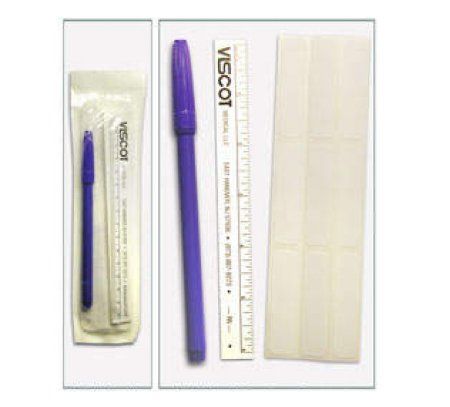Viscot Skin Marker with Ruler and Labels - STER-VIS
