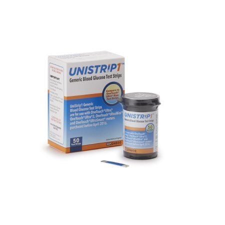 Unistrip1 Generic Blood Glucose Test Strips