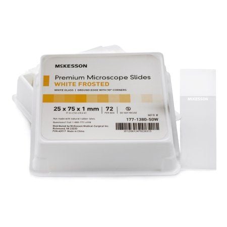 McKesson Premium Frosted Microscope Slide