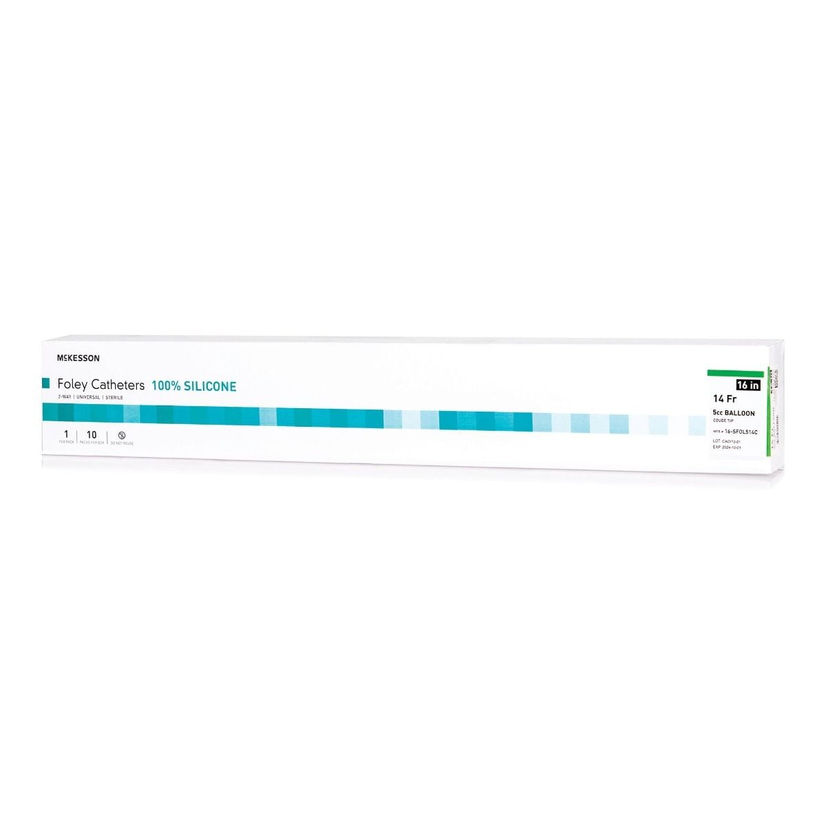McKesson 100% Silicone Foley Catheter with Coude Tip