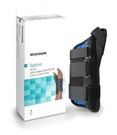 McKesson Wrist Brace with Abducted - Black