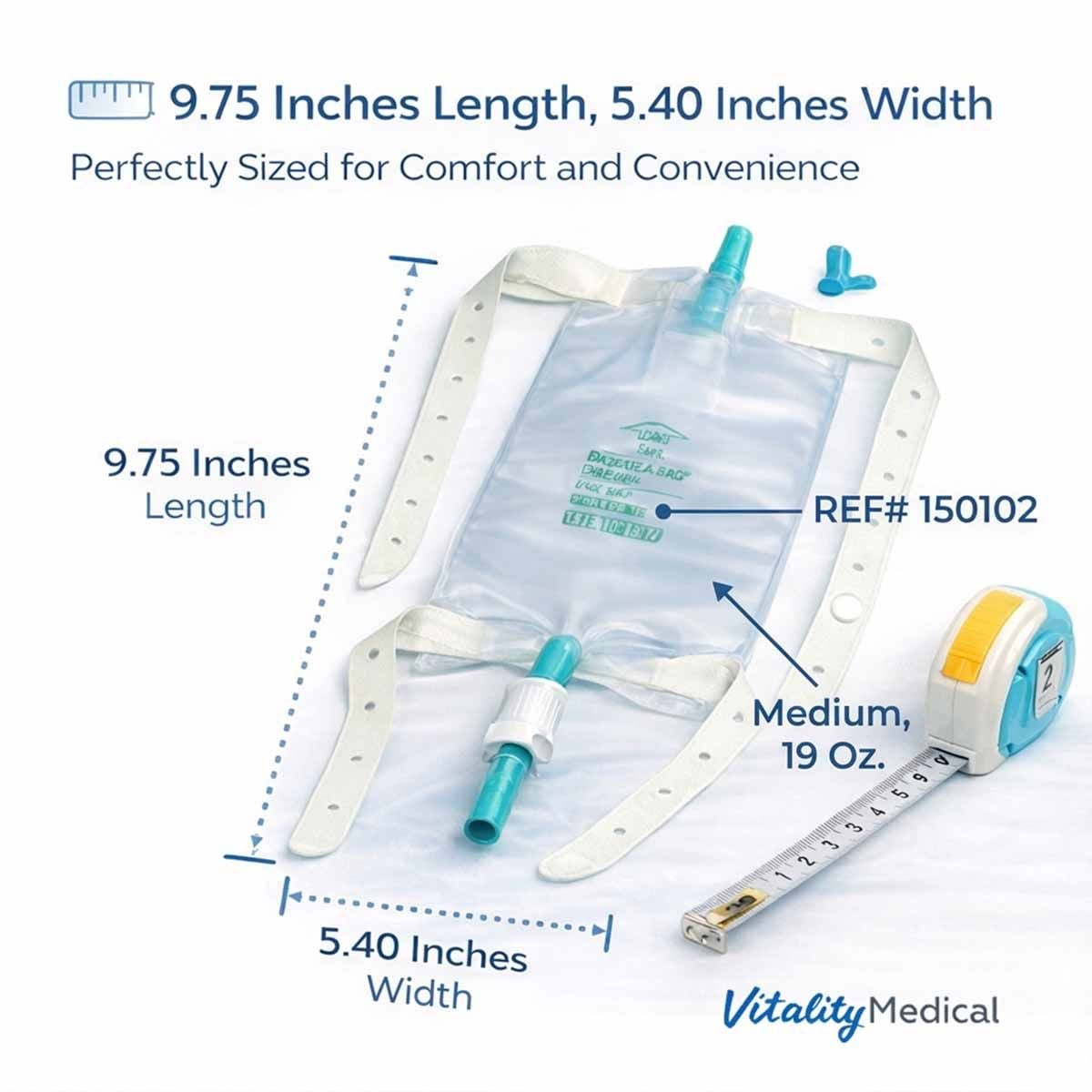 Image 2 of Dispoz-A-Bag Drainable Leg Bag