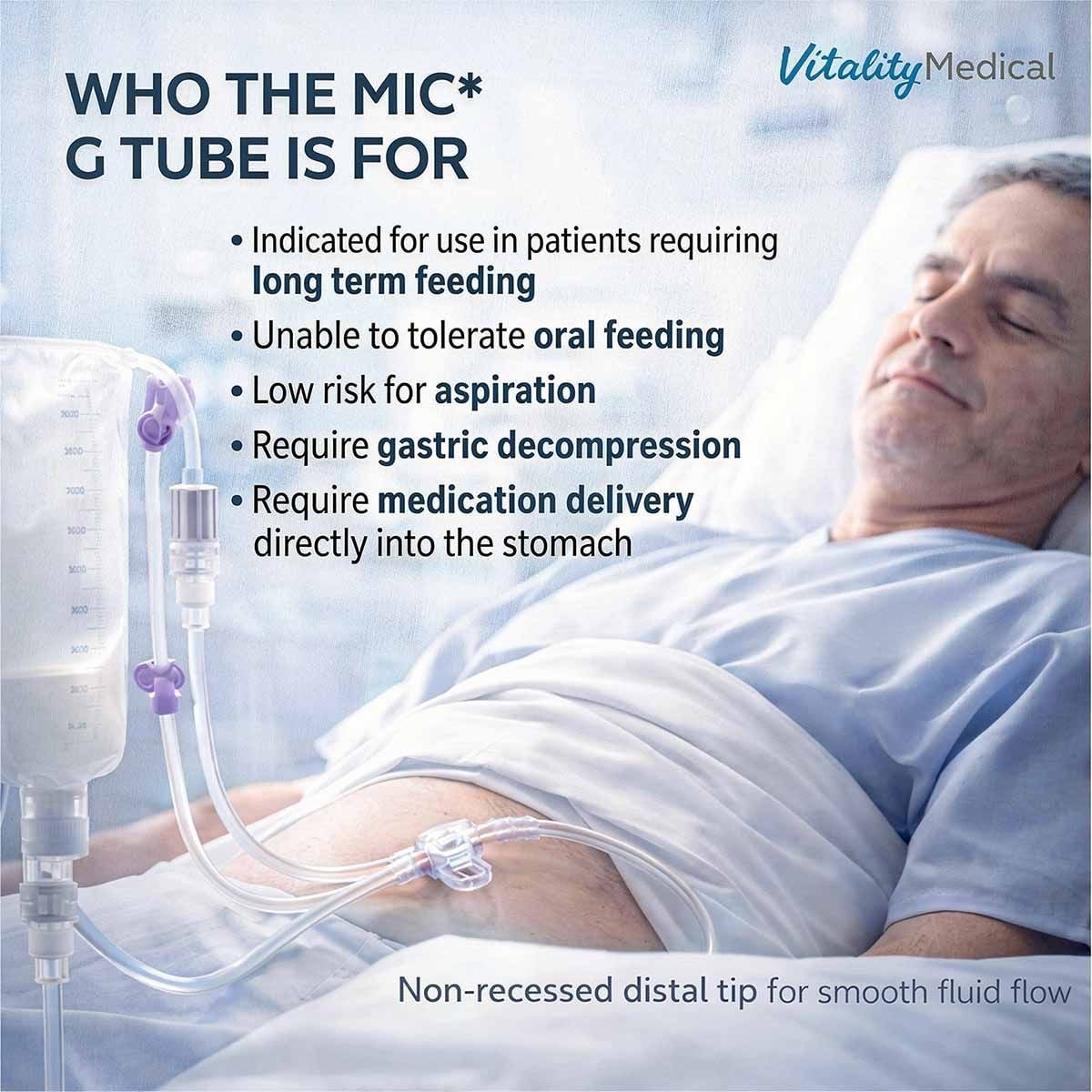 Image 7 of MIC (G Tube) Gastrostomy Feeding Tube