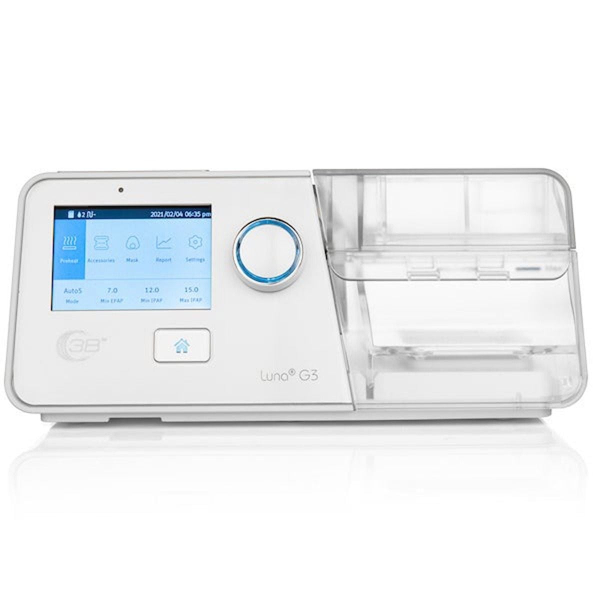 3B Medical Luna G3 Bilevel BPAP ST Unit with Heated Humidifier