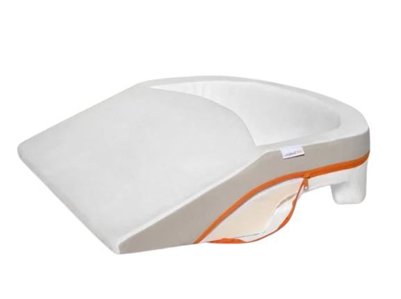 Wedge Pillow With Cover Unzipped