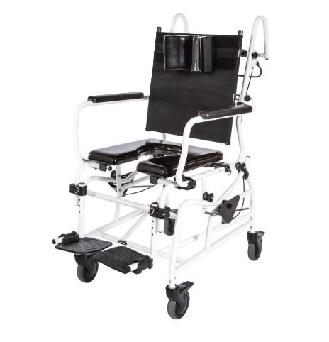 Image 2 of ActiveAid P11090 Pediatric Rehab Shower/Commode Chair-Tilt