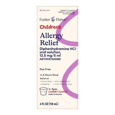 Foster & Thrive Children's Allergy Relief - 4 oz.