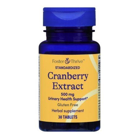 Foster & Thrive Standardized Cranberry Extract - 30 Tablets